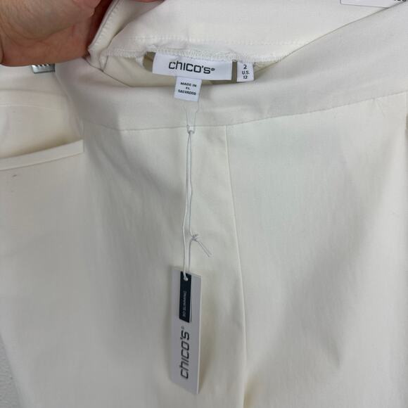 NWT Chico's Brigitte Pull-On Slim Bermuda Shorts - Picture 4 of 6